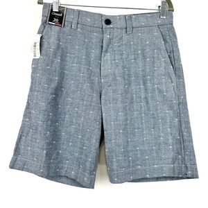 ROUNDTREE & YORKE Casuals Men’s Sz 30 9" Inseam FLAT FRONT Classic Fit Shorts